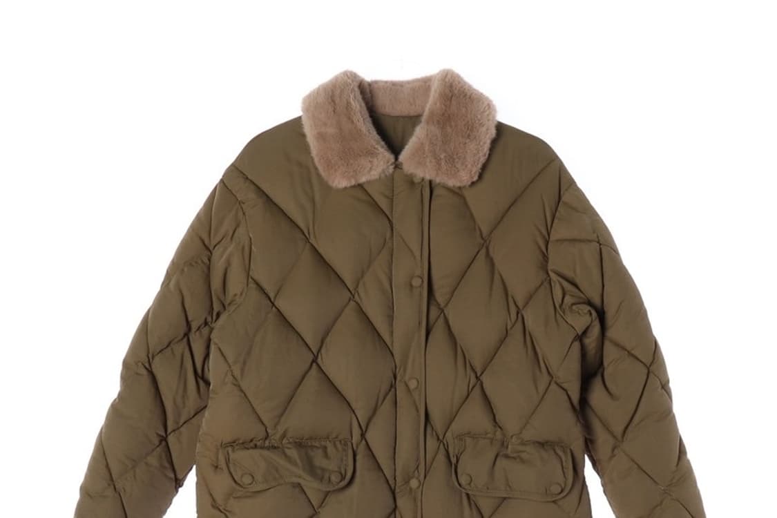 코데즈컴바인 퀼팅 누빔 패딩 상품이미지4