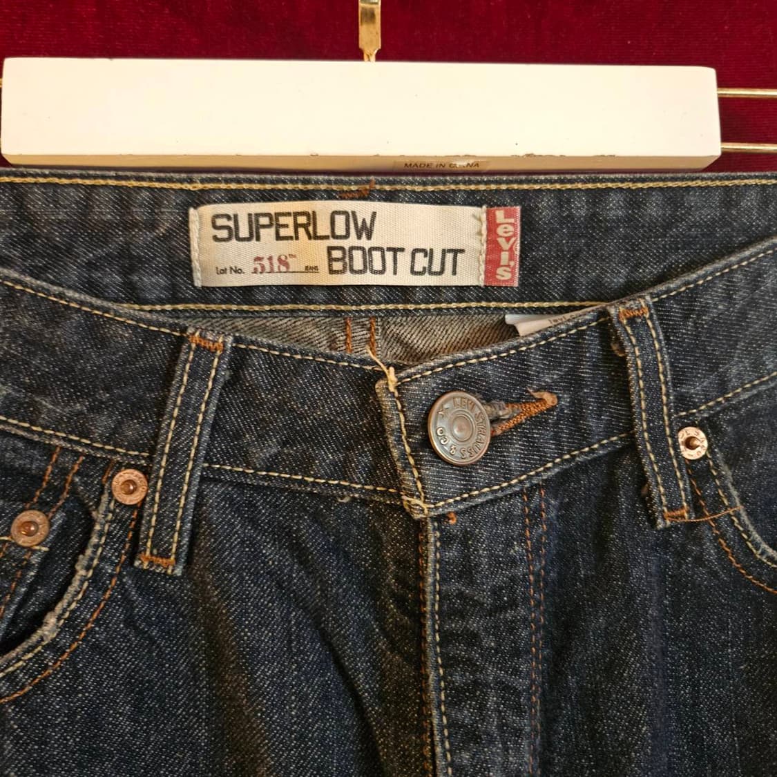 리바이스(Levis) No.518 빈티지
세미 부츠컷 26-27 상품이미지7