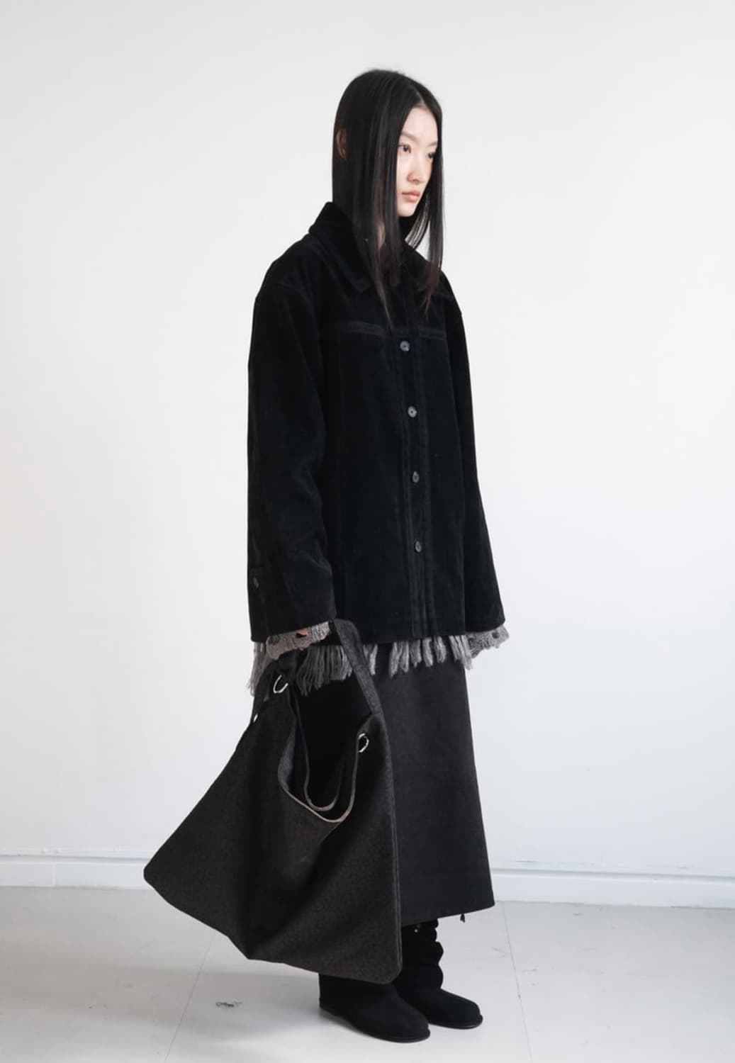 피키소사이어티 스웨이드 펀칭 자켓  상품이미지2