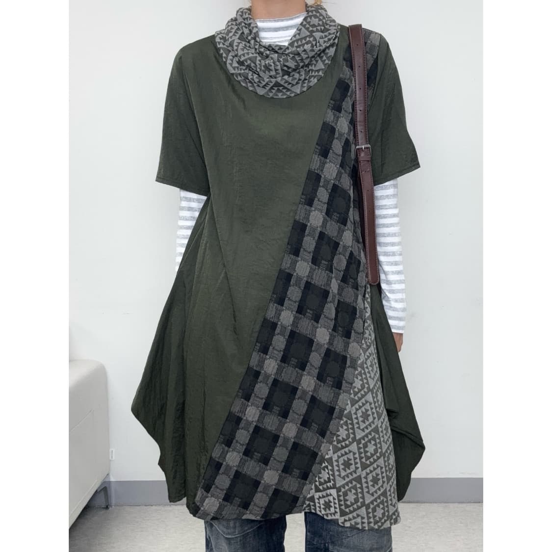 빈티지 히피 벌룬핏 원피스 상품이미지1