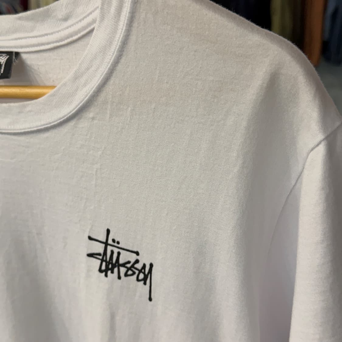 [L] Stussy 스투시 빅로고 티셔츠 상품이미지3