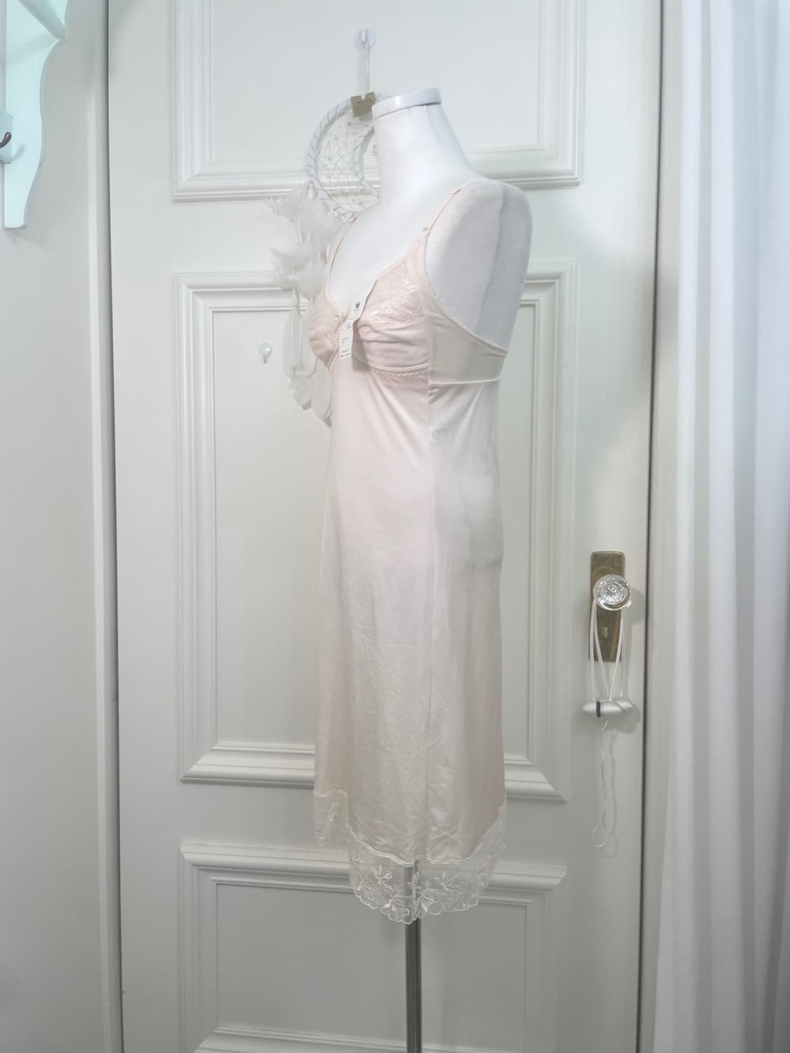 sheer coral lace point slip opc 상품이미지2