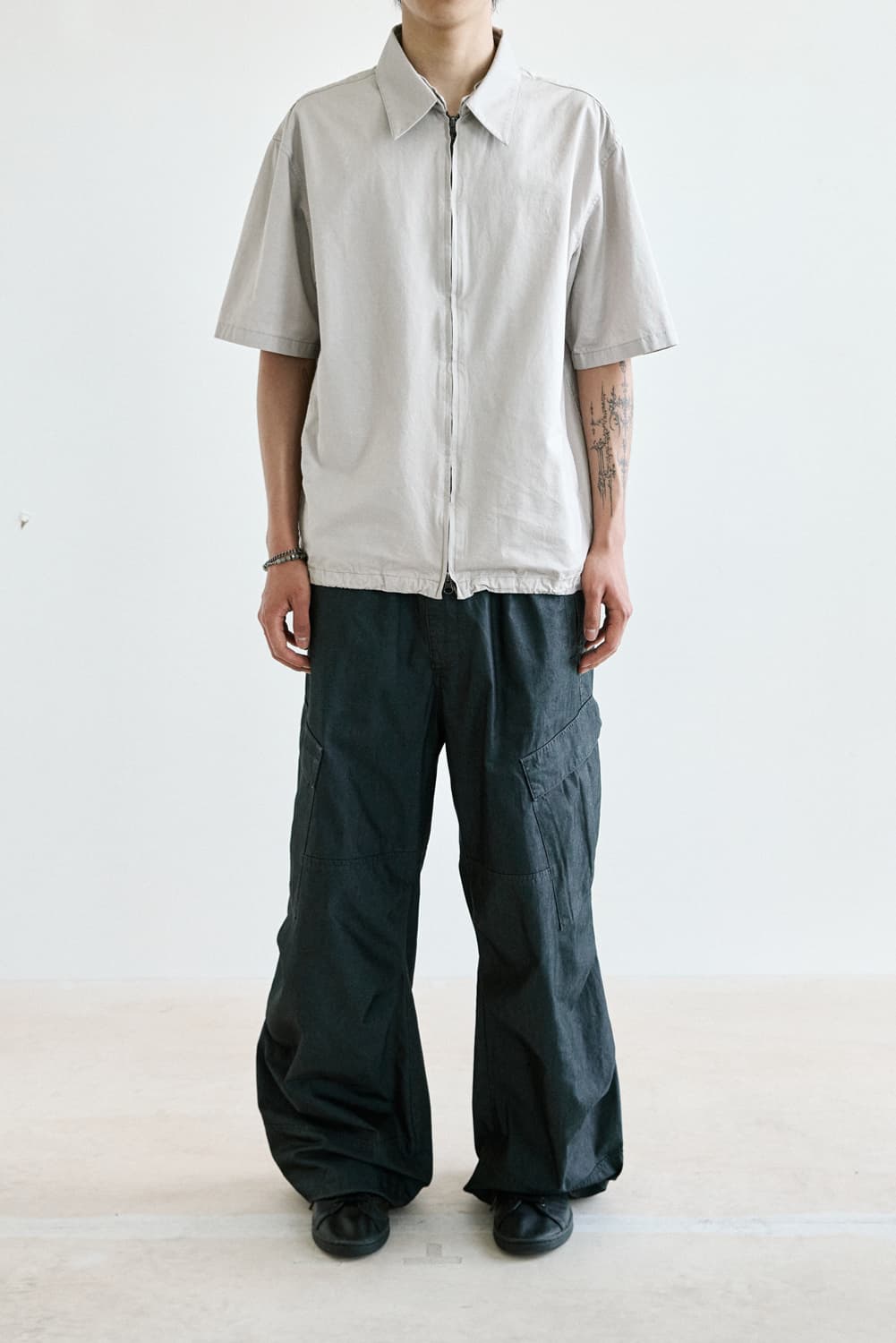 해칭룸 밀팬츠 스톤 인디고 3size 상품이미지1