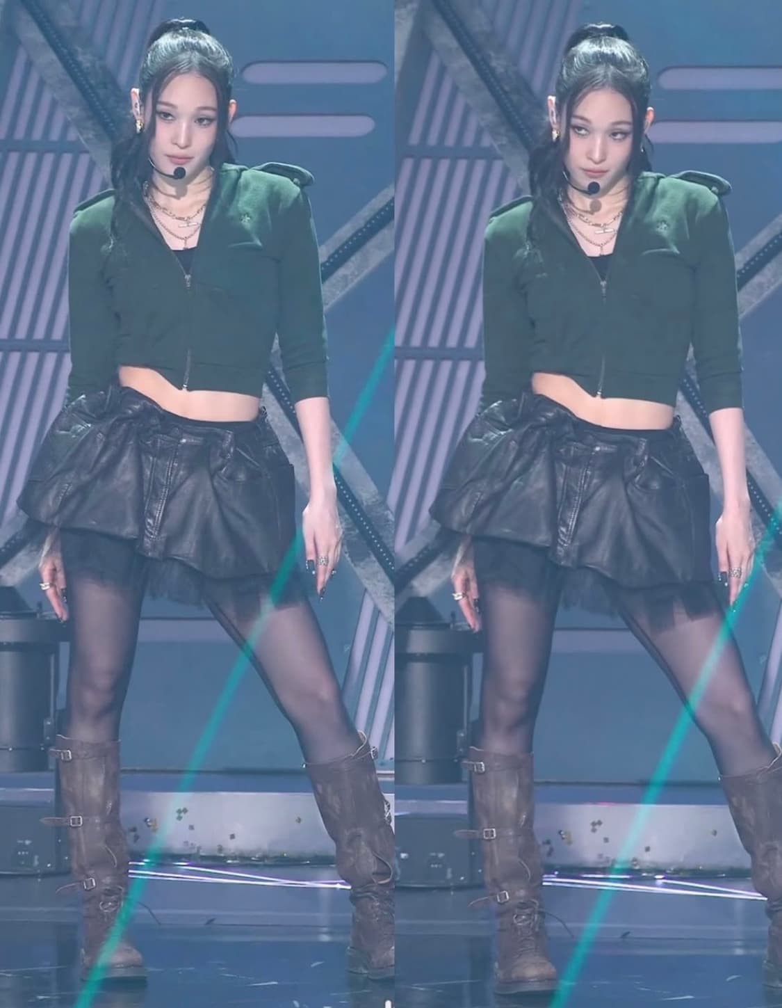 [S]어거스트 바론 All-in 스크런치 치노 스커트/베이지 상품이미지2