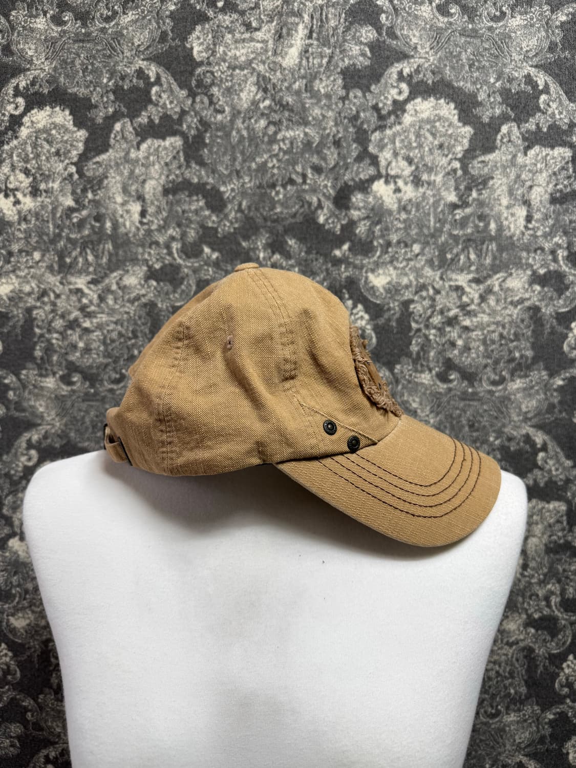 rudolph valentino 발렌티노 카키 볼캡 상품이미지2