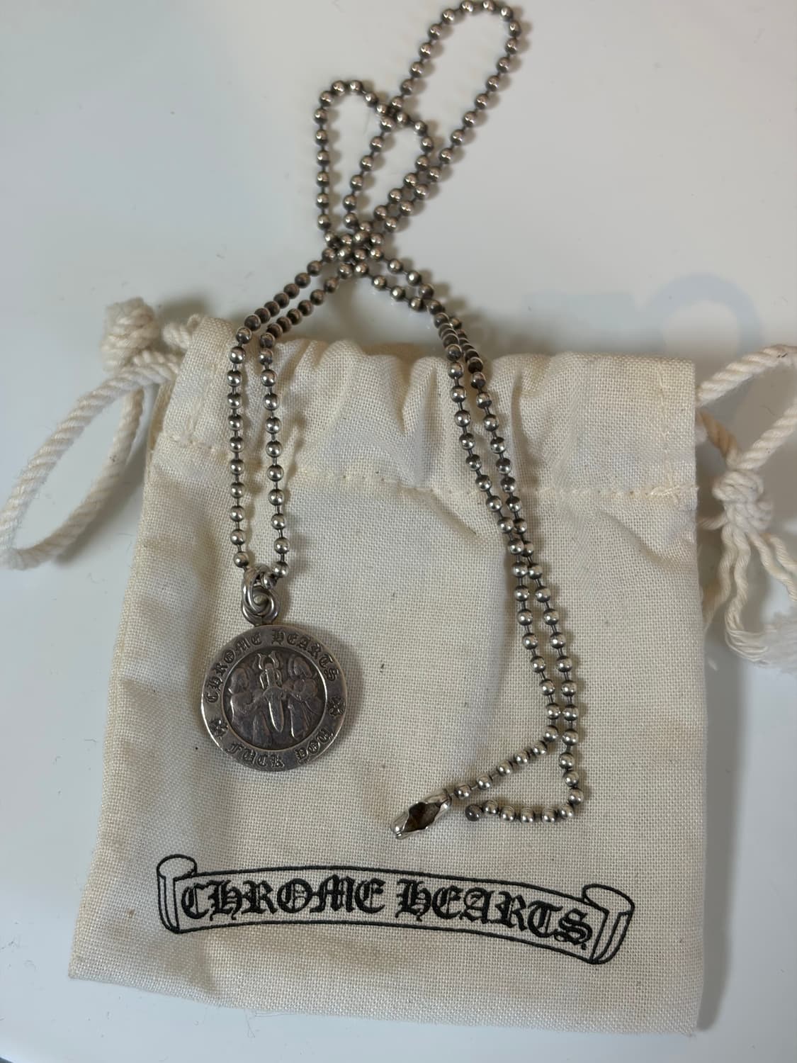 크롬하츠 앤젤 펜던트 목걸이 상품이미지1