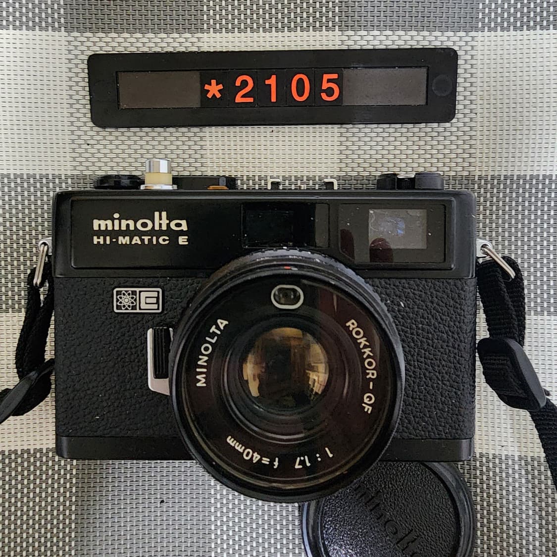 미놀타 하이매틱 E 블랙바디 필름카메라 상품이미지1