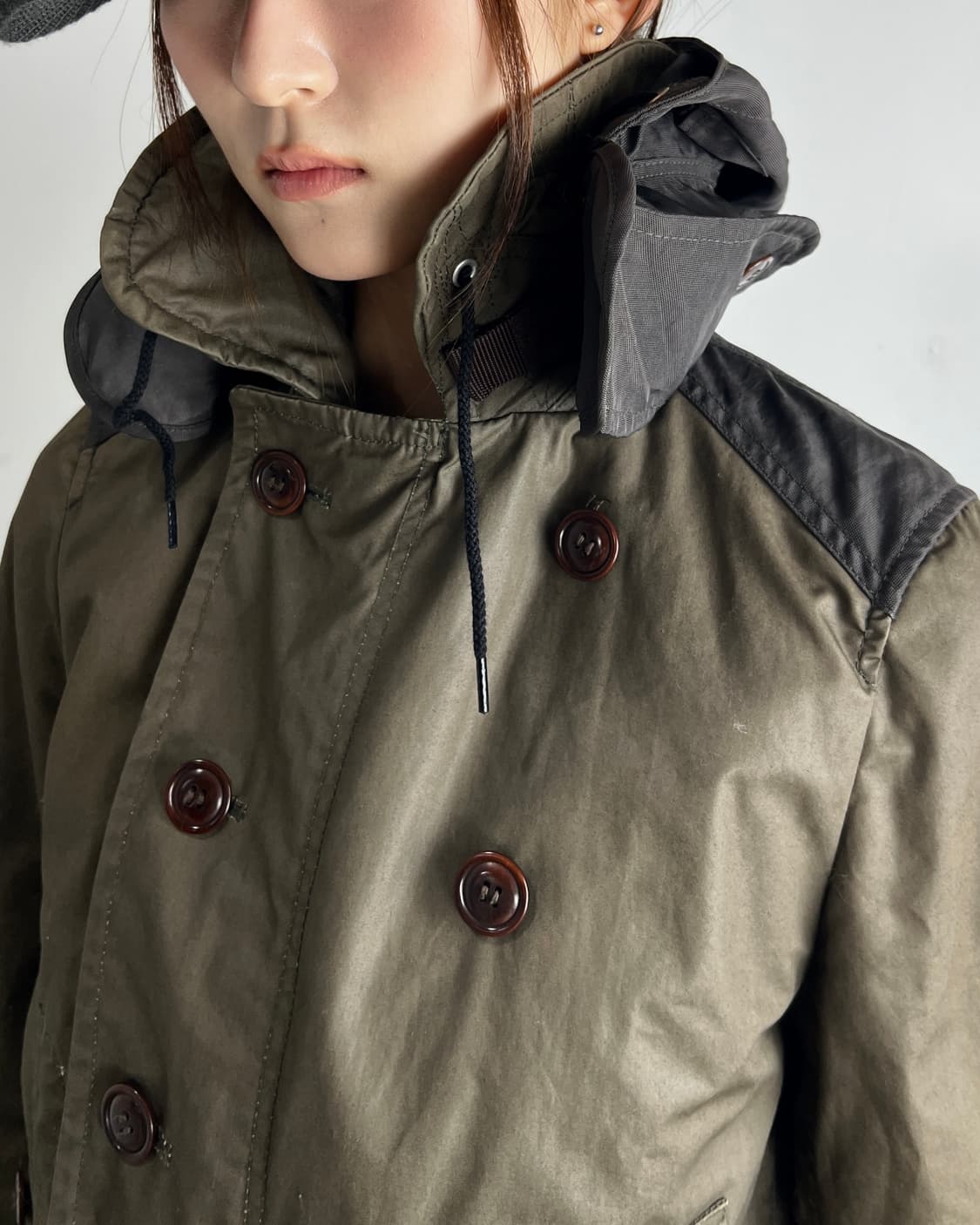 준야와타나베 맨 꼼데가르송 10AW 유틸리티 코트 상품이미지3