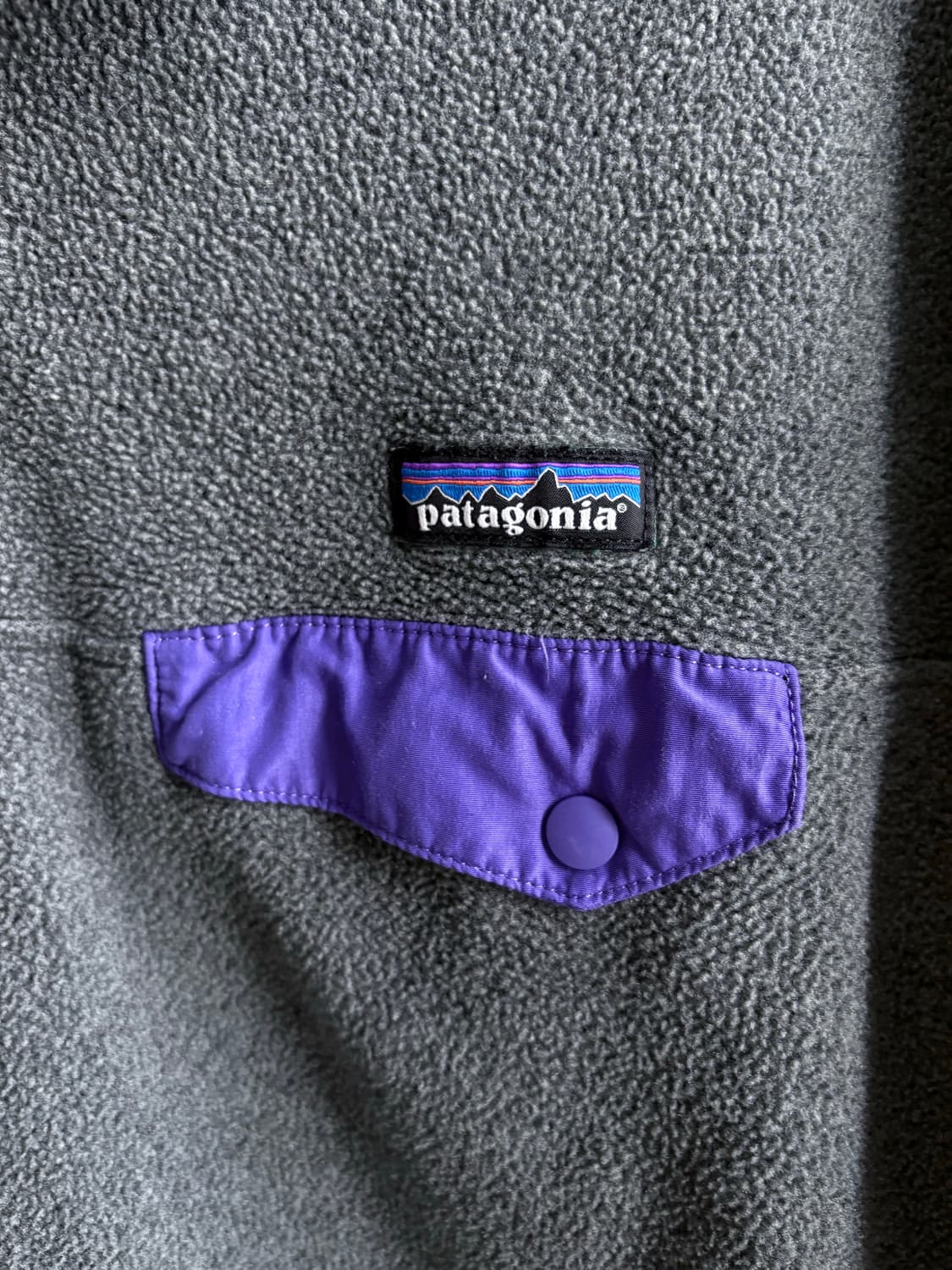 (우먼 XL, 맨즈 L) 파타고니아 신칠라 그레이(니켈)/퍼플 상품이미지4