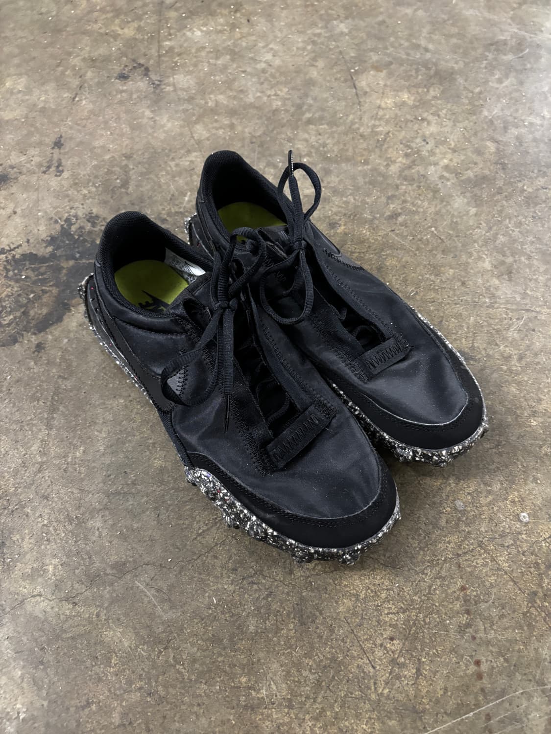 나이키 와플 레이서 크레이터 블랙 스니커즈 245 상품이미지3