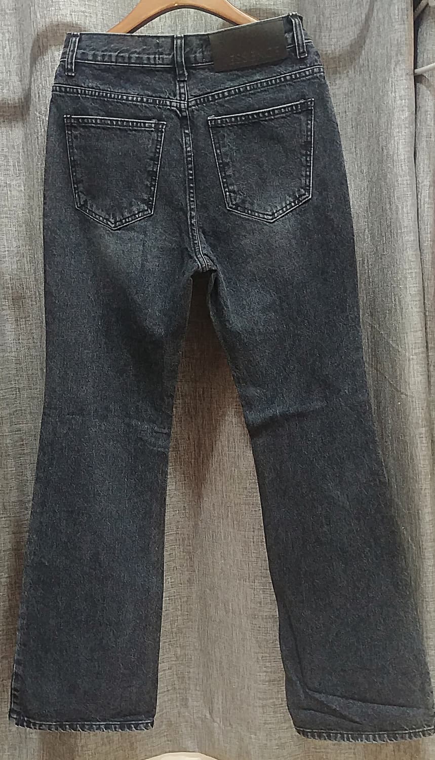 Le 르 vintage black semi bootcut denim/S 상품이미지3