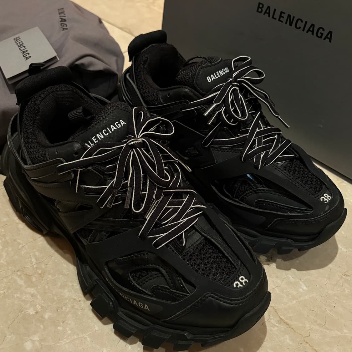 발렌시아가 트리플s 블랙 스니커즈 38, 250 상품이미지6