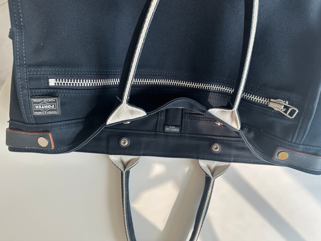 포터 걸 토트백 네이비 큰사이즈 상품이미지6