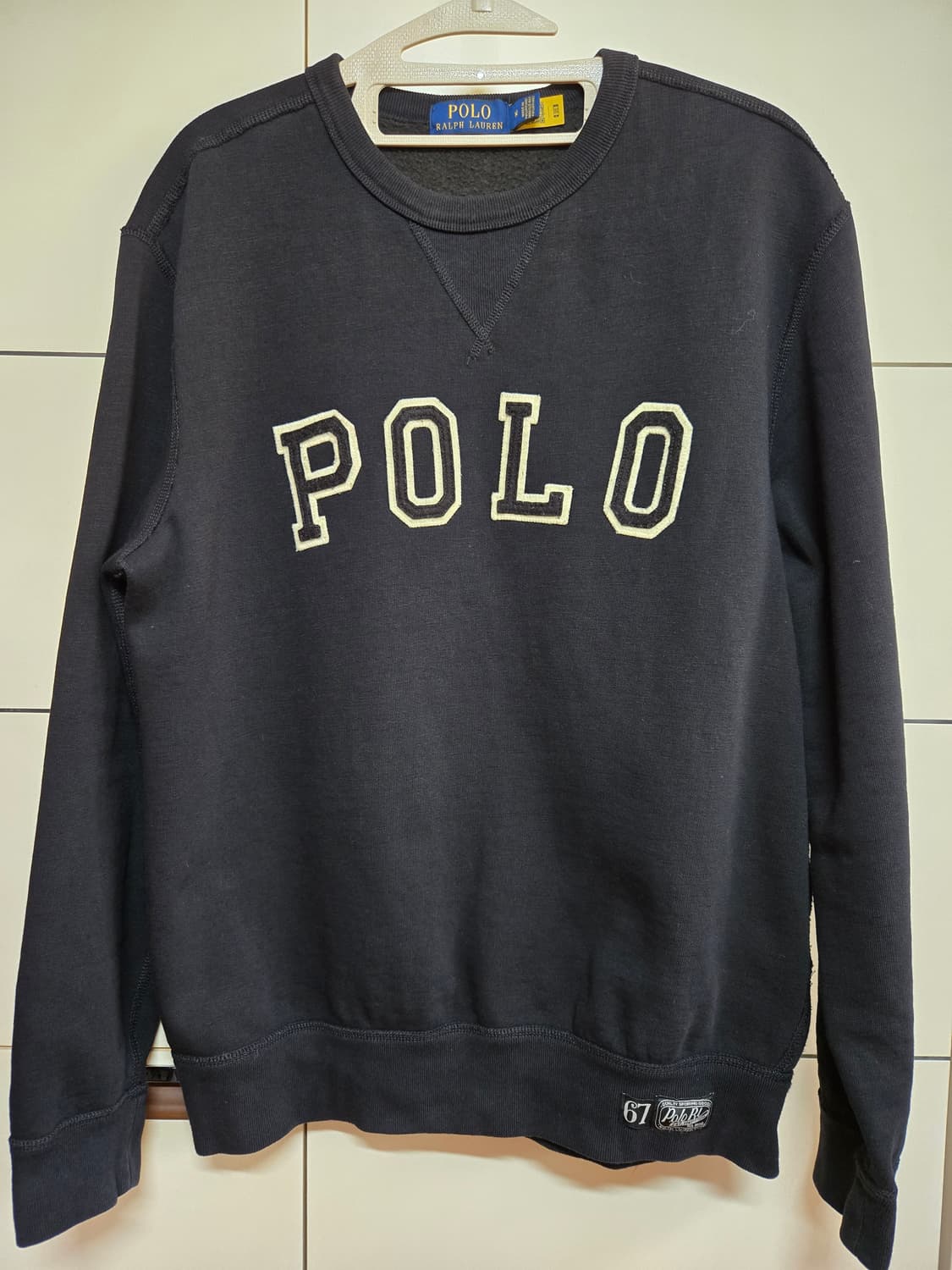 폴로 랄프로렌 신형 맨투맨 블랙 상품이미지2