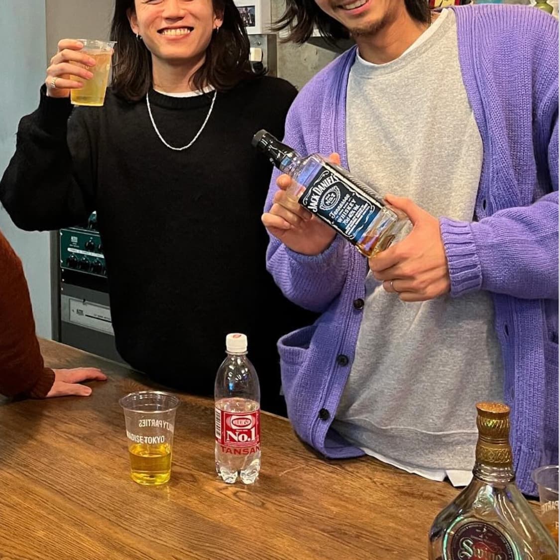 와코마리아 키스해링 울 가디건 상품이미지7