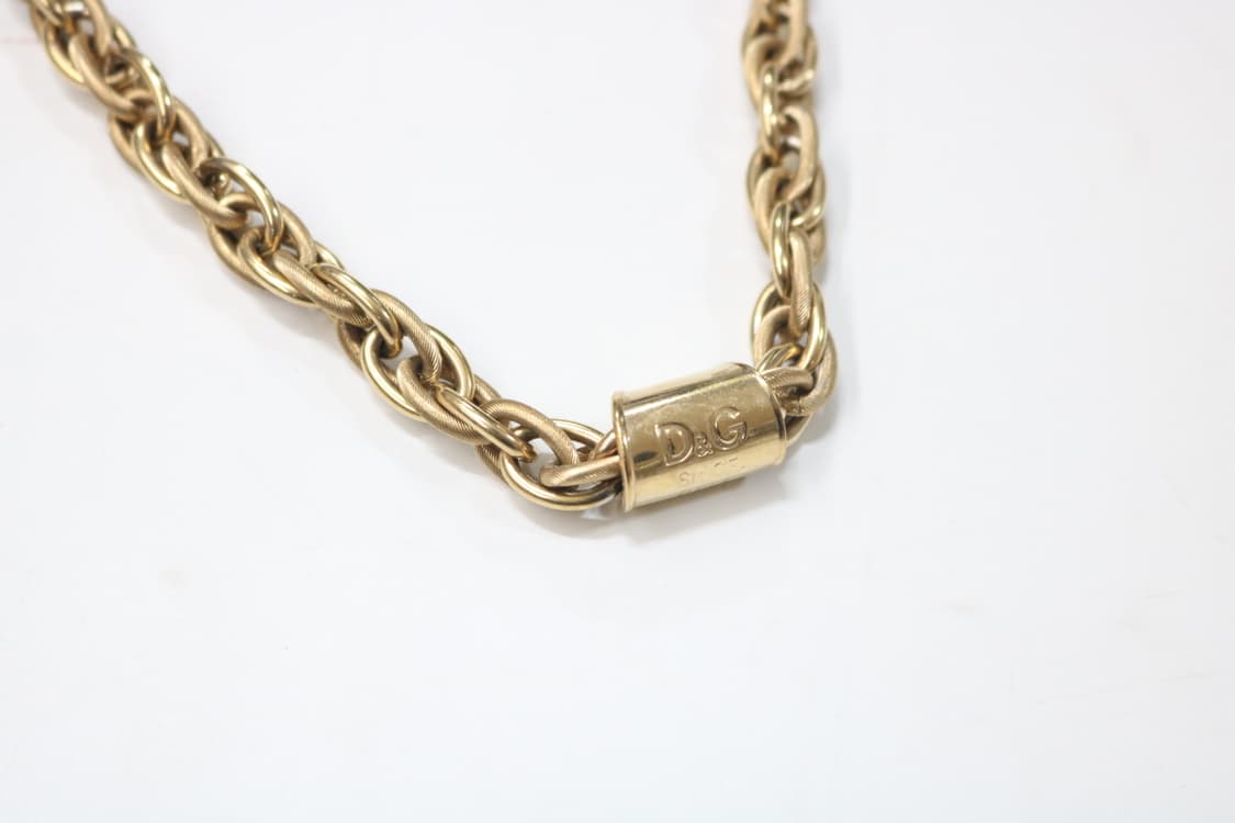 돌체앤가바나 금장 초커 목걸이 상품이미지4