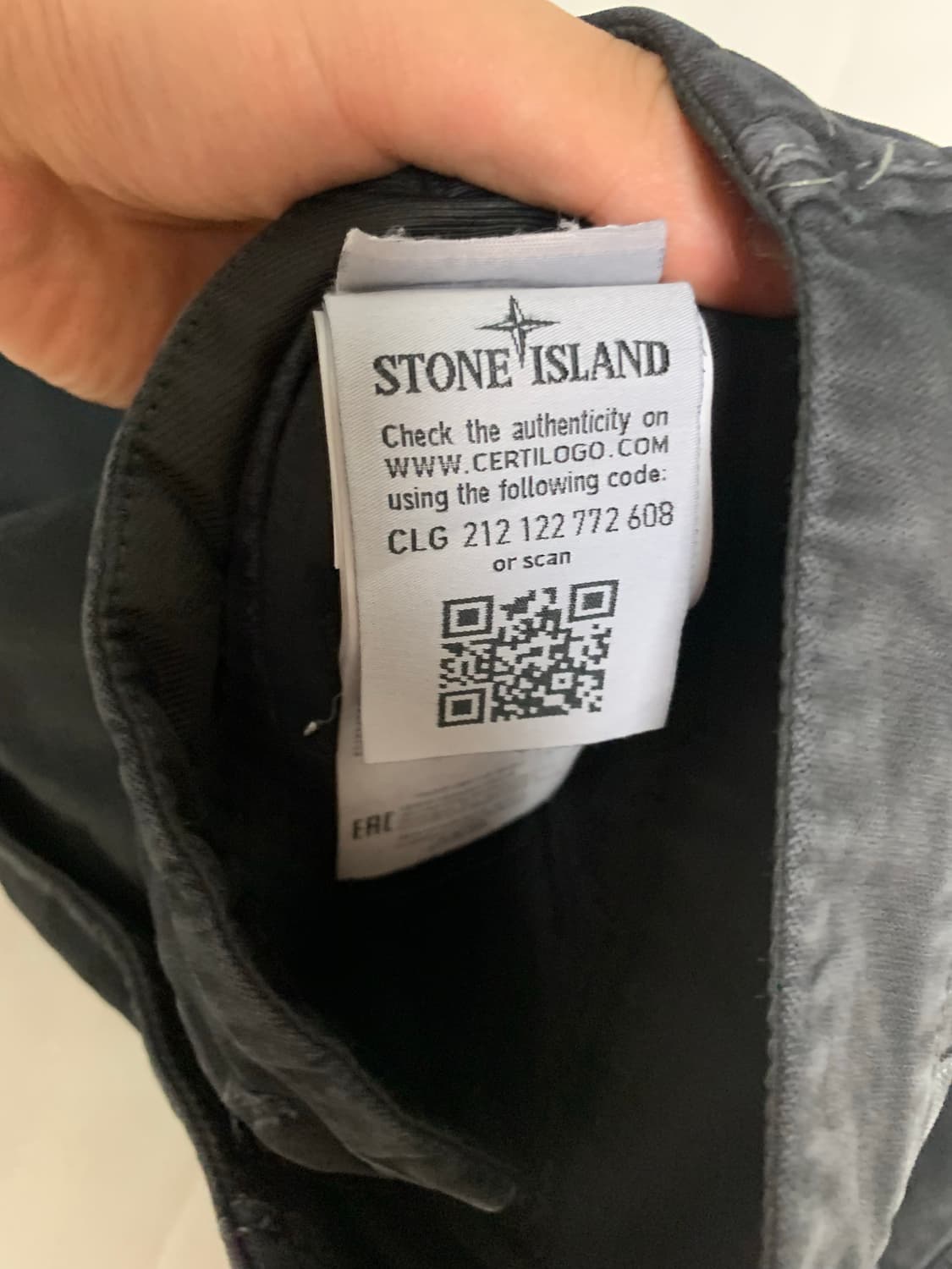 스톤아일랜드 슬림핏 바지 상품이미지3