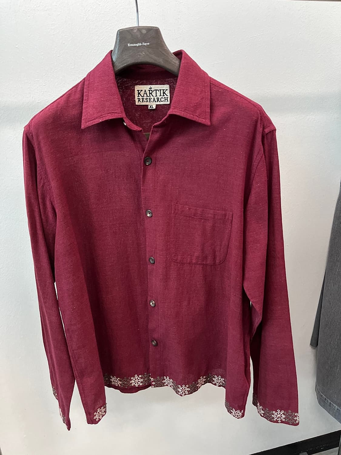 105) 카틱리서치 25ss 눈꽃 셔츠 상품이미지2