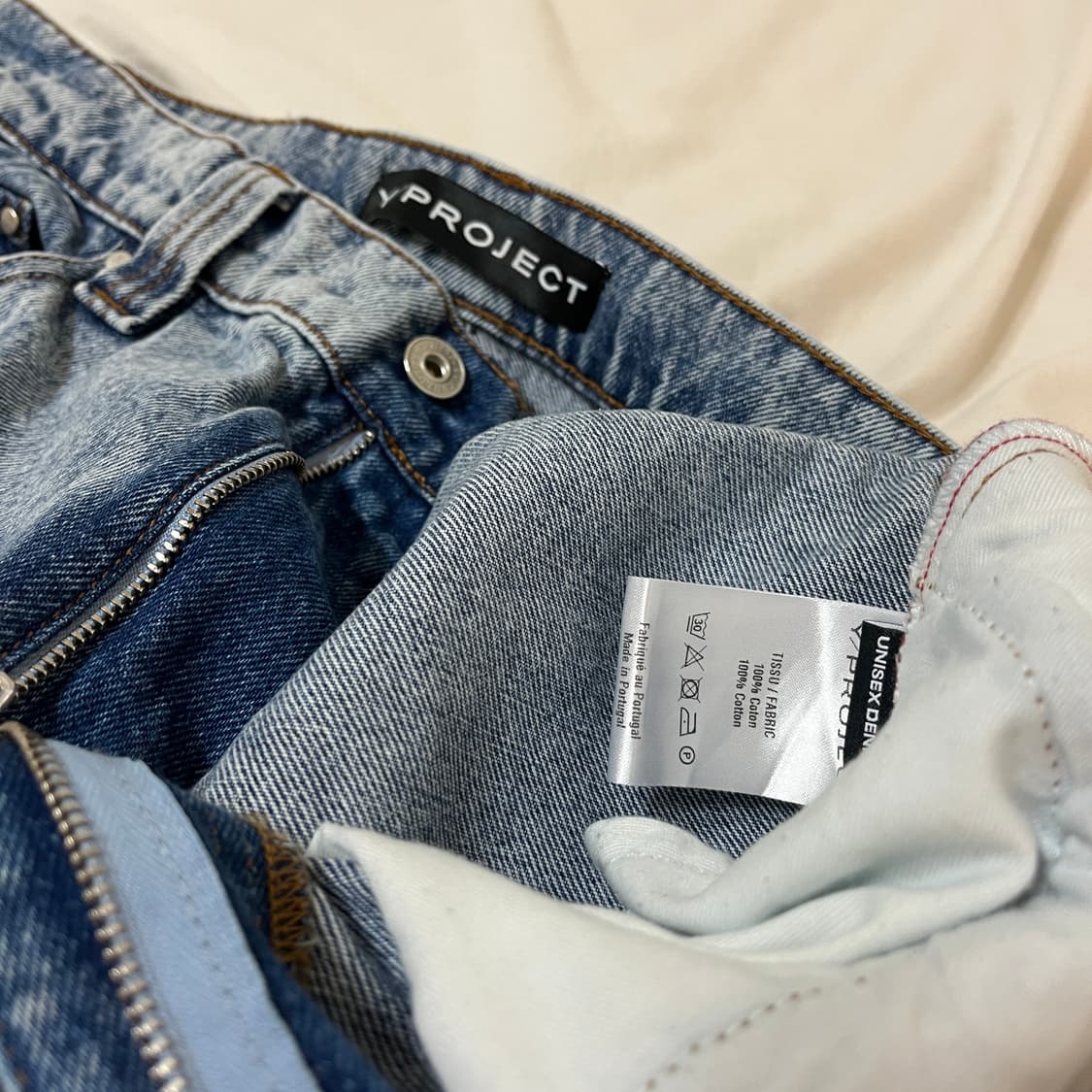 와이프로젝트 파리스 베스트 데님 스카이블루 상품이미지4