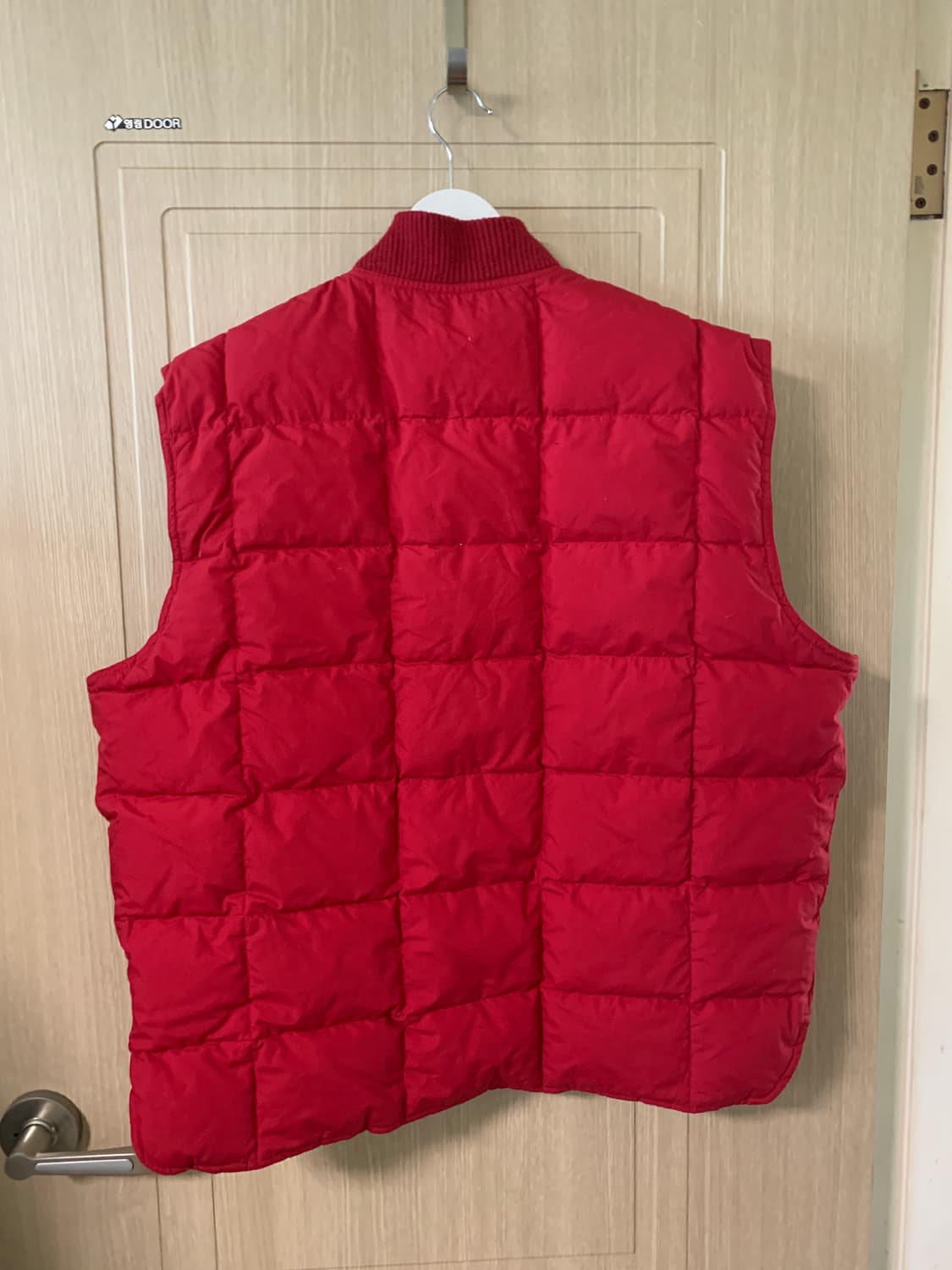 에디바우어 빈티지 리버시블 양면 구스다운 베스트 패딩 조끼 L 상품이미지7