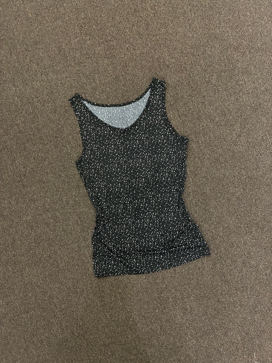 M)Japanese vintage 여성 도트 나시 상품이미지2