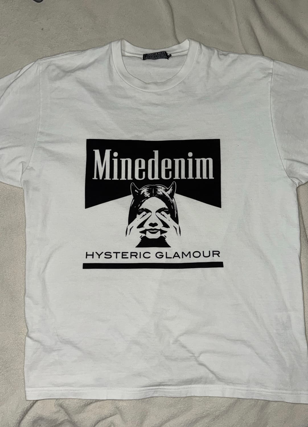히스테릭 글래머 마인데님 티셔츠 XL 상품이미지1