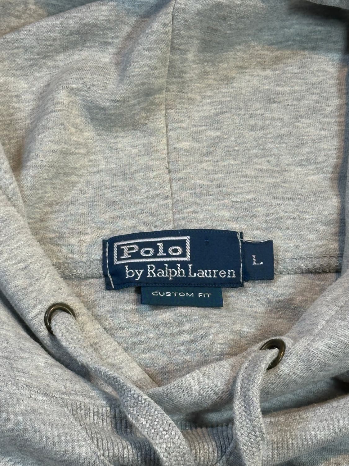 폴로 랄프로렌 성조기 후드티 그레이 상품이미지10