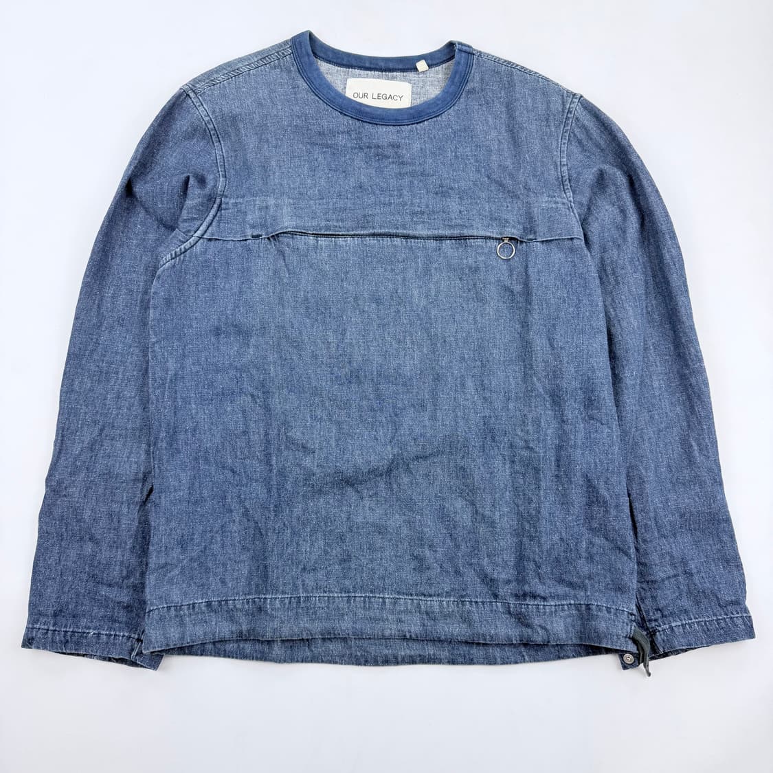 아워레가시 SS15 Indigo 데님 맨투맨 상품이미지1