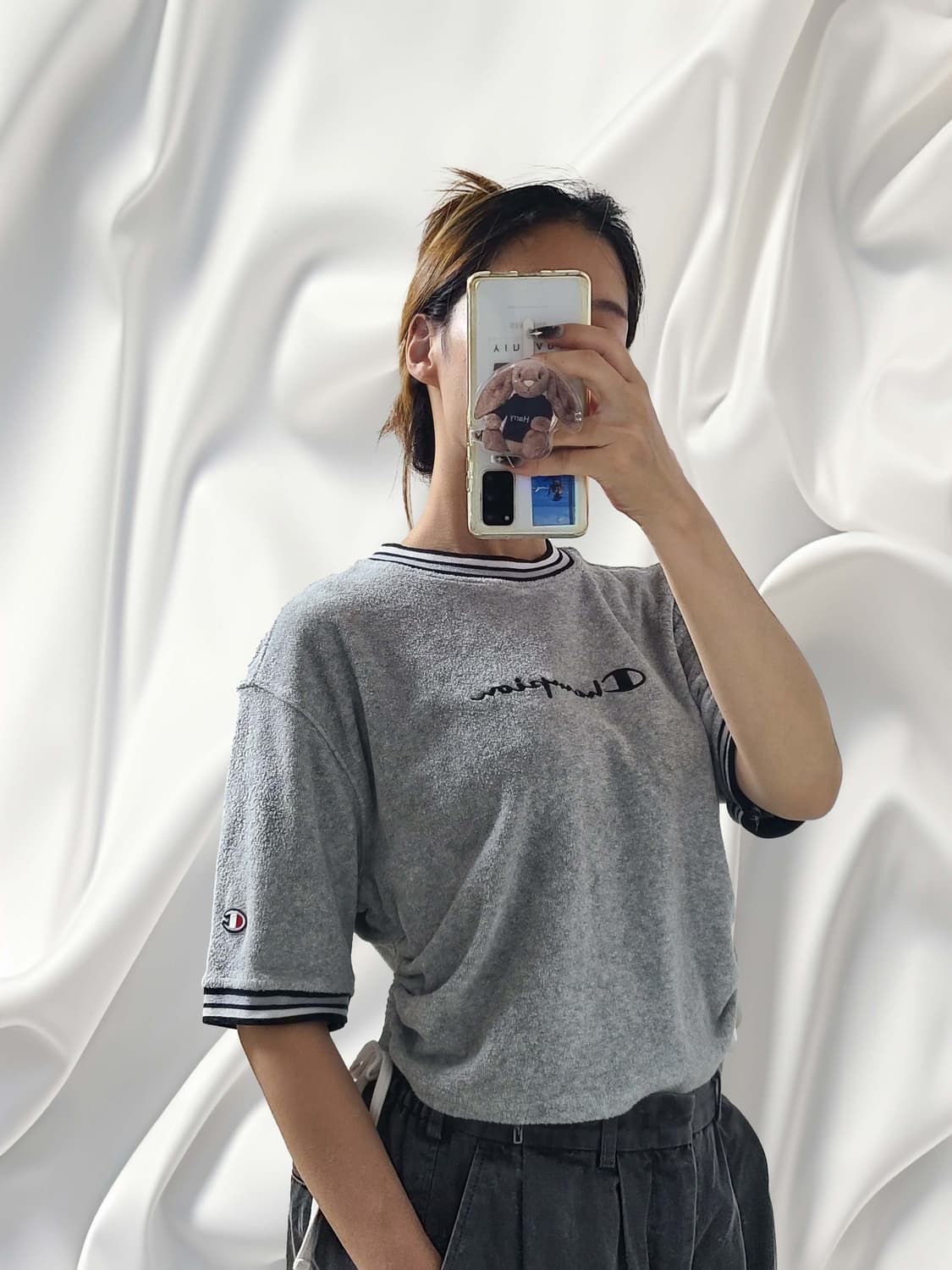 챔피온 스펠아웃 크롭티 상품이미지7