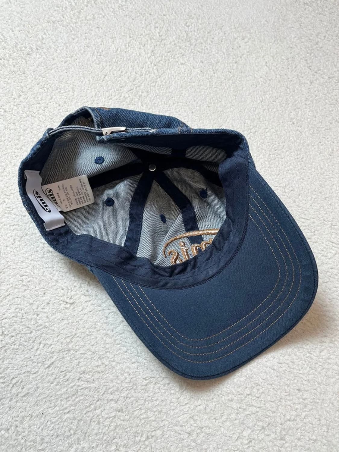 이미스 23FW 워시드 데님 볼캡 A1771 상품이미지6