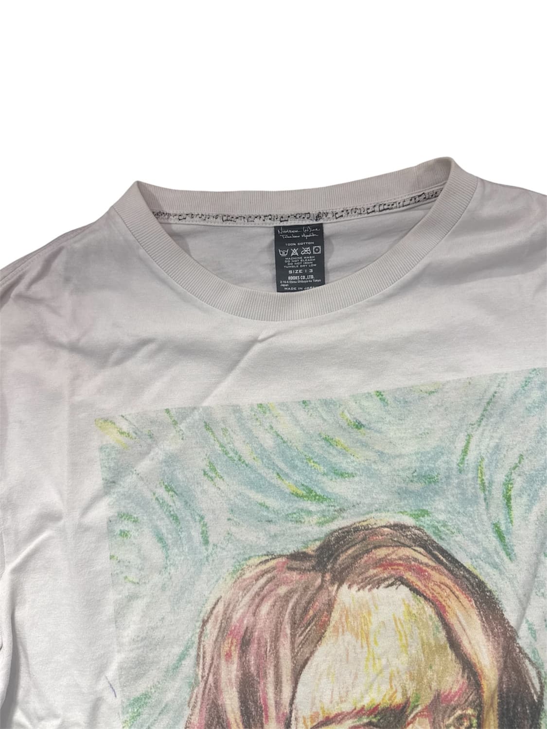 SS08 넘버나인 kurt cobain portrait t shirts 상품이미지2