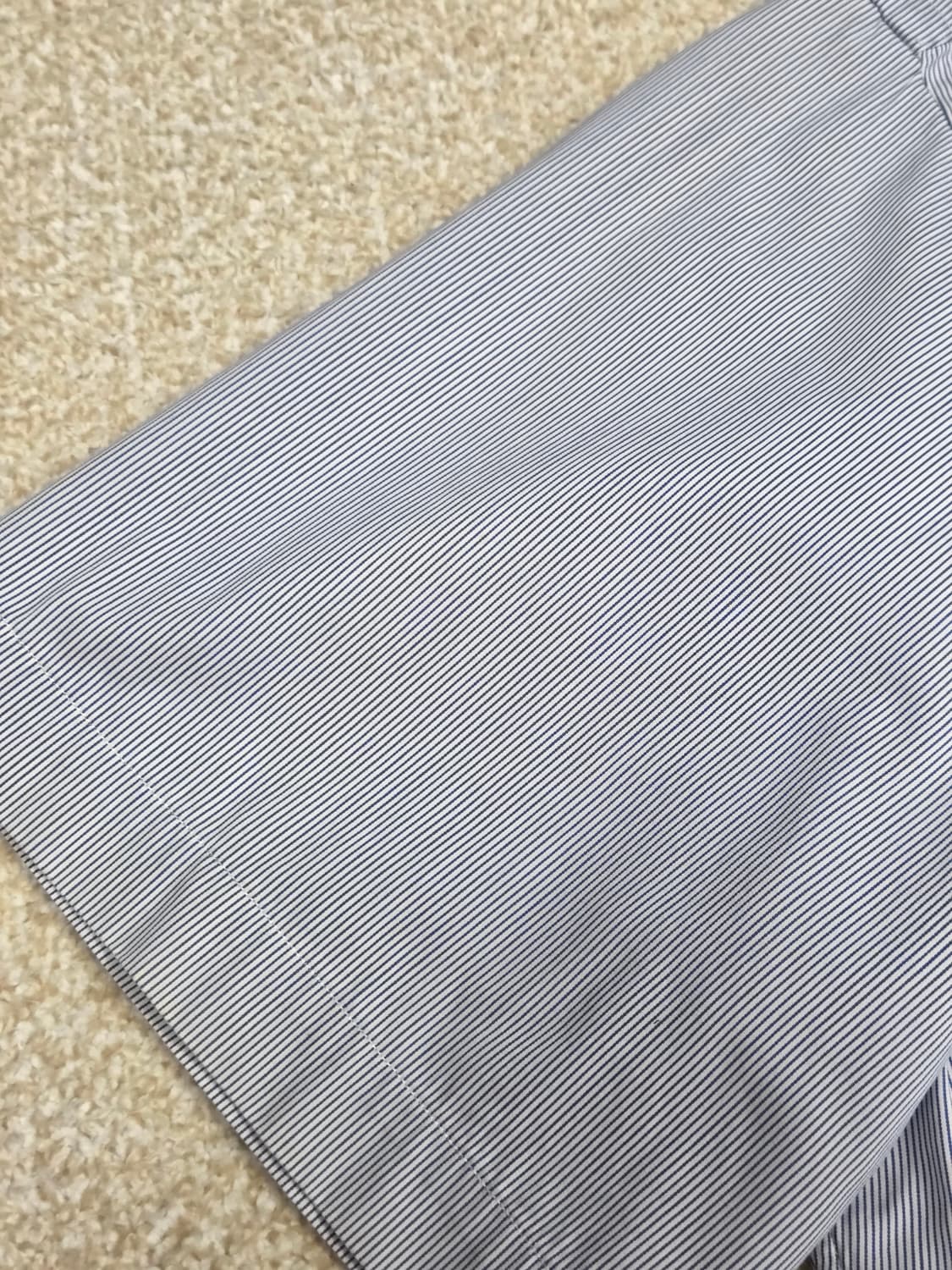 [폴로 랄프로렌] 커스텀핏 핀 스트라이프 반팔 셔츠 | S00109 상품이미지9