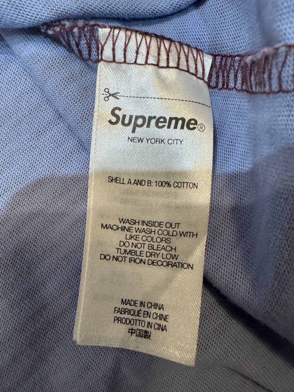 [XL] 슈프림 레이어드 후드 롱 슬리브 탑 올리브  상품이미지8