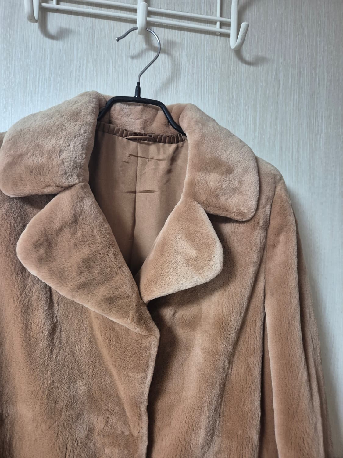 코펜하겐 플래티넘 플럭 밍크 롱 밍크코트 벨리노 밍크 M 상품이미지4