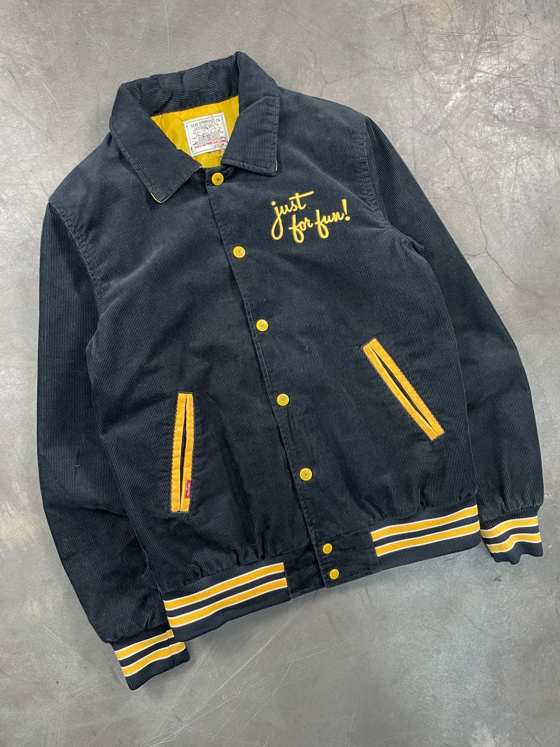 재팬 리바이스 코듀로이 바시티 자켓 상품이미지5