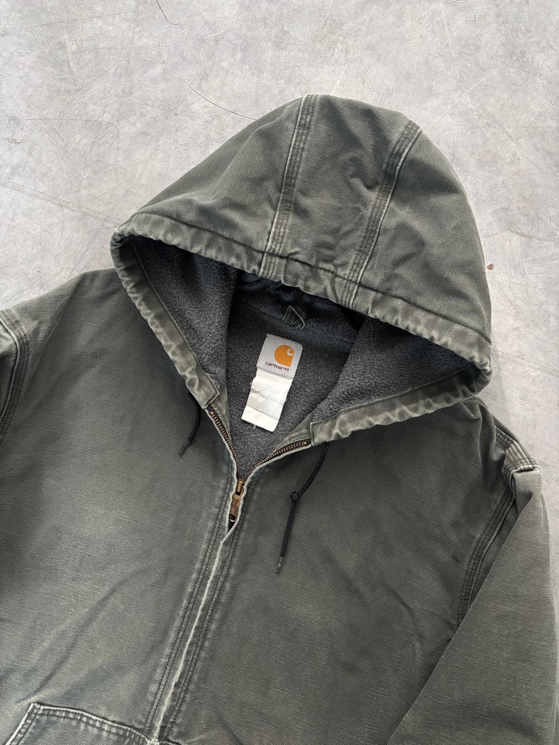 Carhartt 칼하트 모스그린 덕 액티브 자켓 상품이미지4