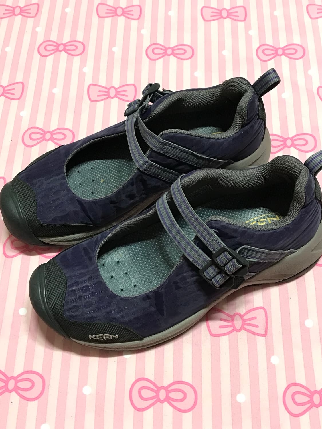 Keen 킨 메리제인 퍼플 하구미 슈즈 상품이미지3