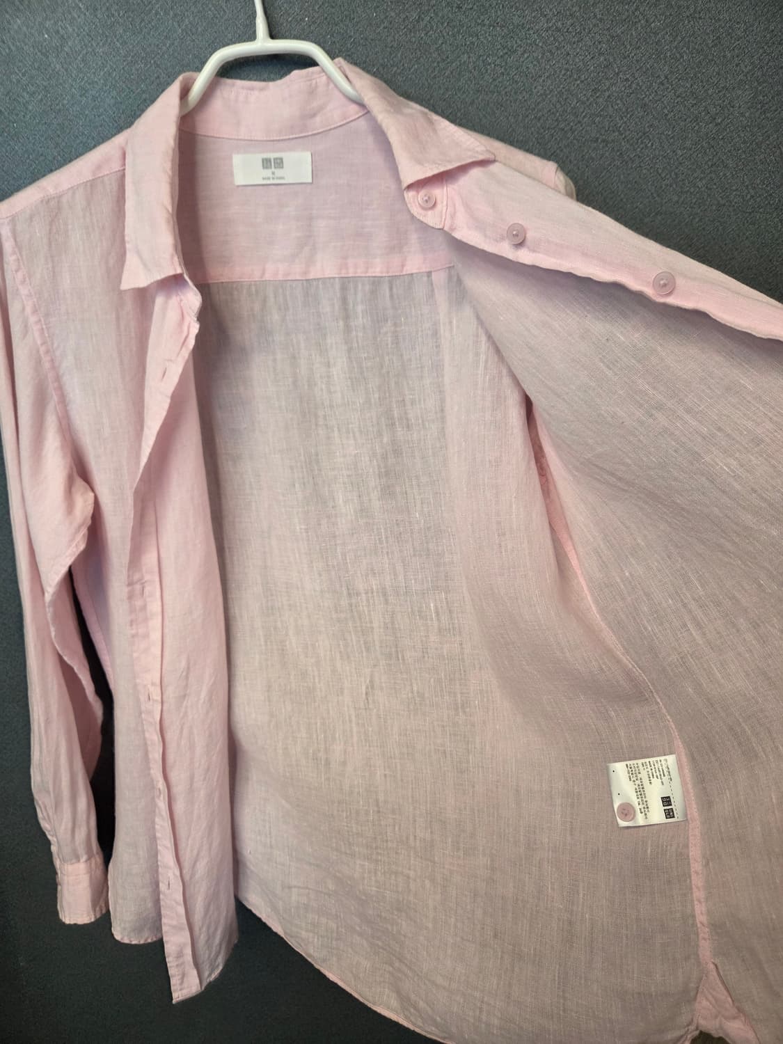 유니클로 린넨셔츠 상품이미지8