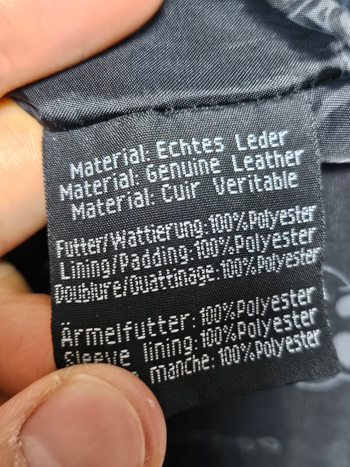 에드 하디 양가죽 자수 가죽자켓 L 상품이미지5