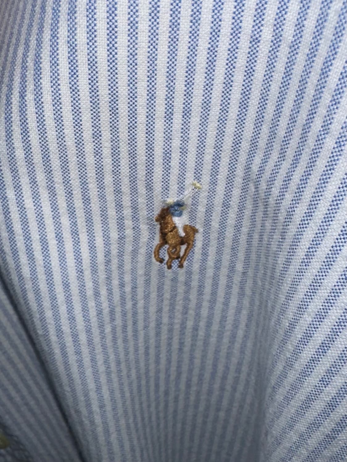 폴로 랄프로렌 스트라이프 셔츠 XXL 상품이미지2