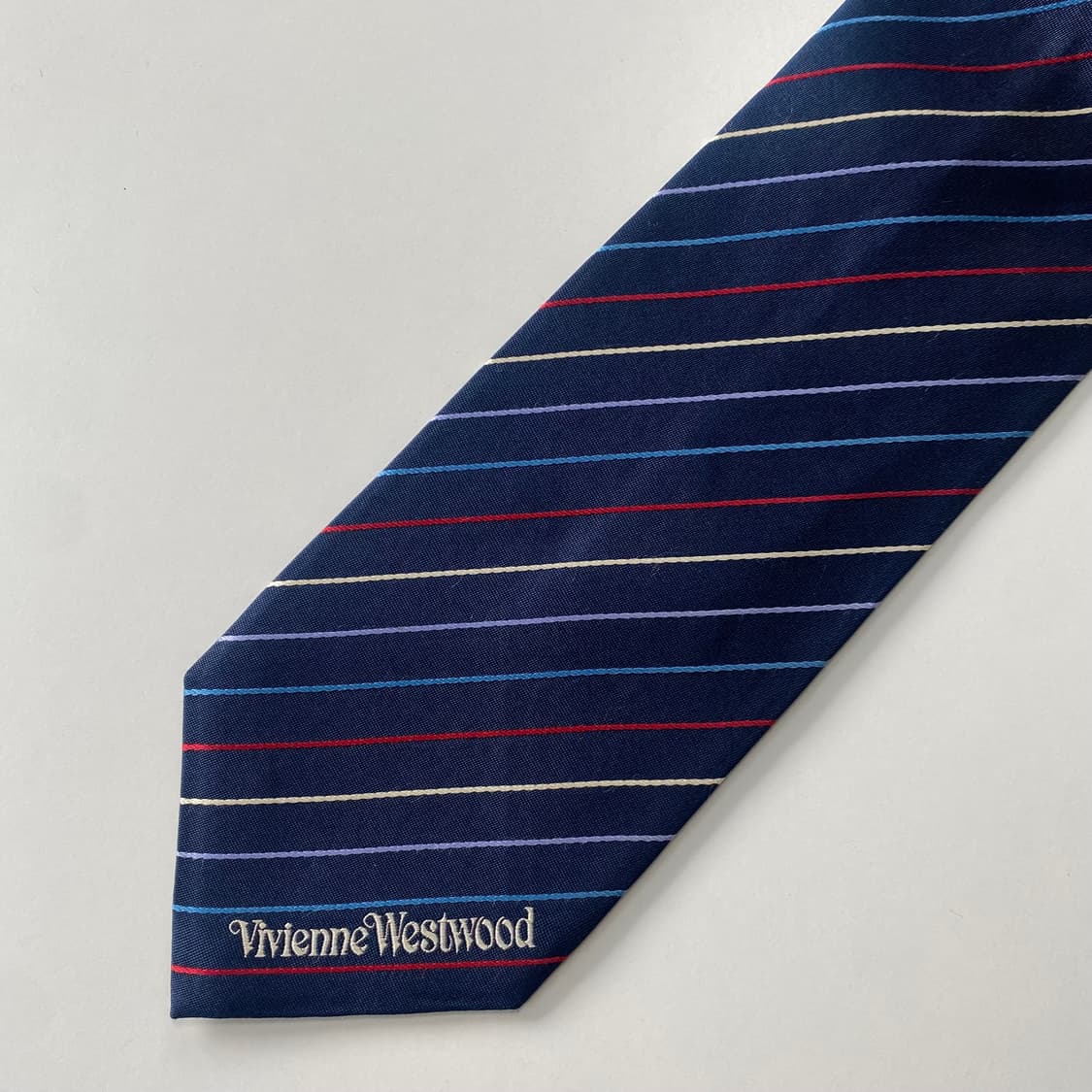 비비안웨스트우드 정품 명품 넥타이(Vivienne) 8.6cm 상품이미지5