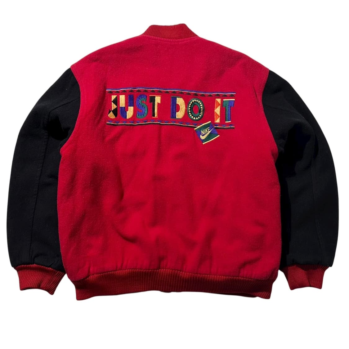 나이키 90‘s JUST DO IT 올드스쿨 울 바시티 자켓 상품이미지1