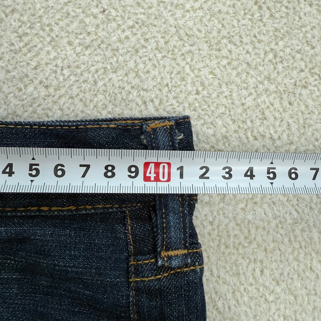 [33] 데님앤서플라이 진청 워싱 데님 팬츠 청바지 3702 상품이미지6