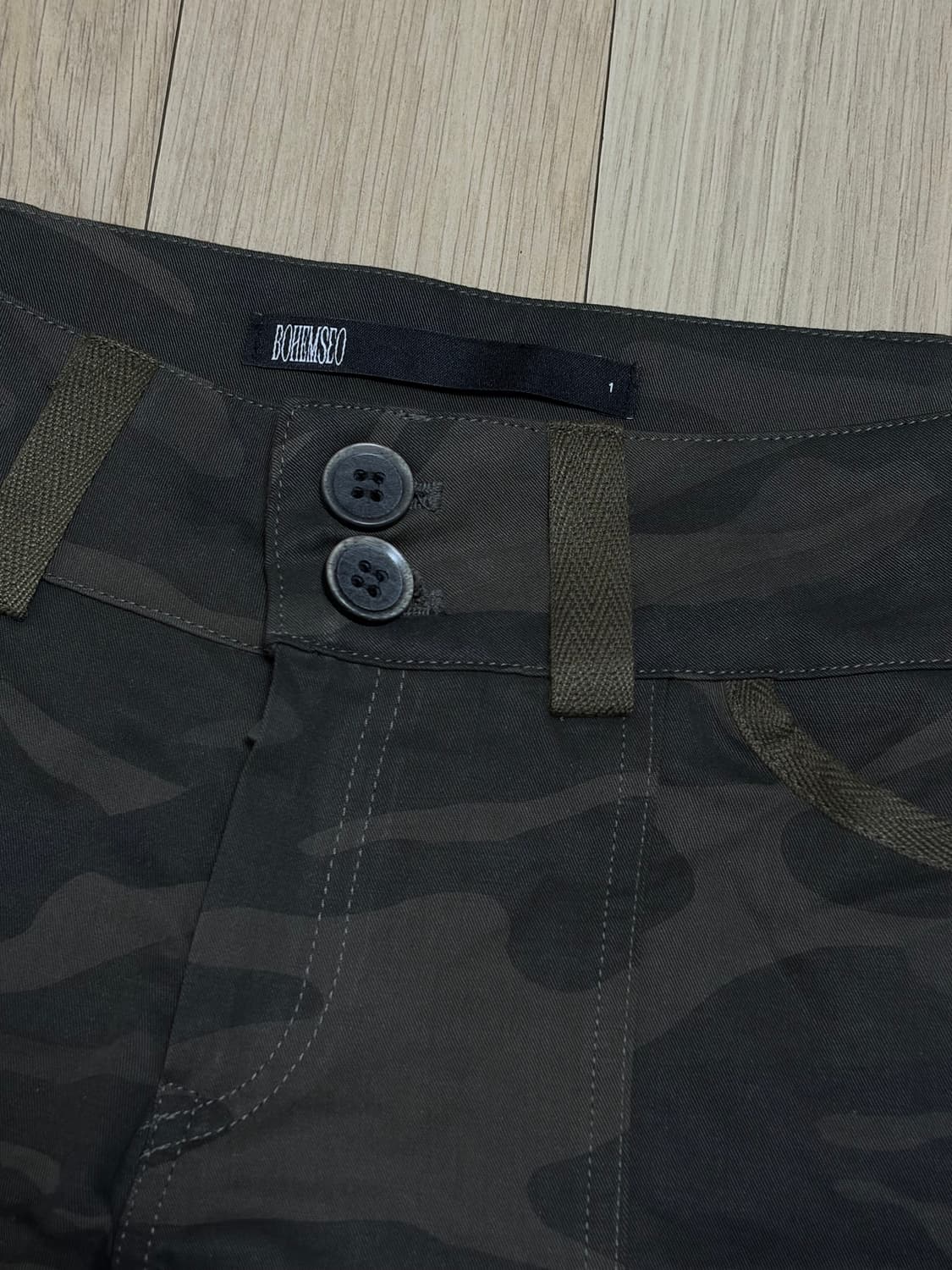 보헤미안서울 카모플라쥬 미니 숏츠 상품이미지5