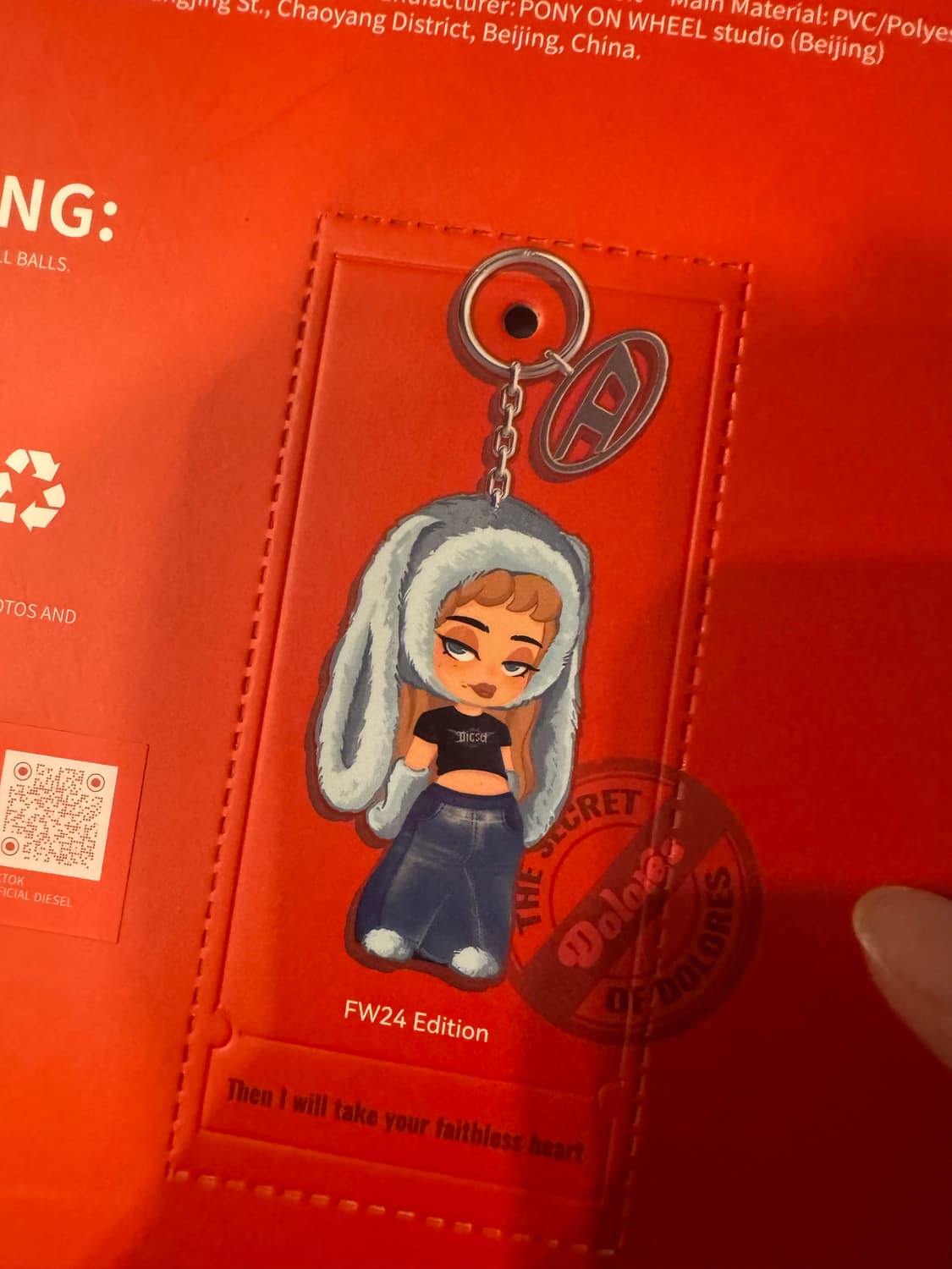 Diesel Dolores Keyring & Doll 상품이미지2