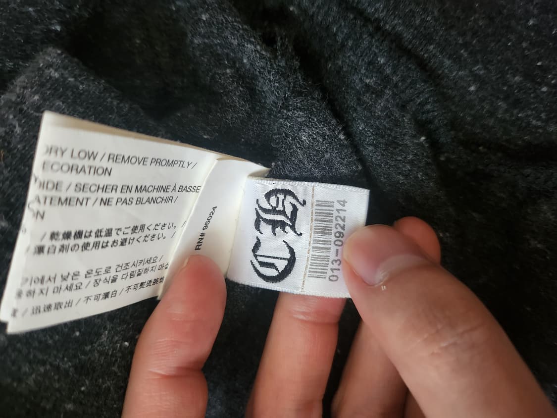 크롬하츠 티바로고 후드집업 스몰 지퍼 x 상품이미지2