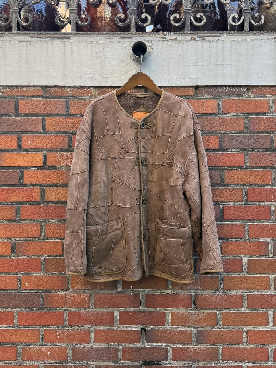 80s 이세이미야케 하이 스포팅기어 시어링 자켓 M(L) 상품이미지1