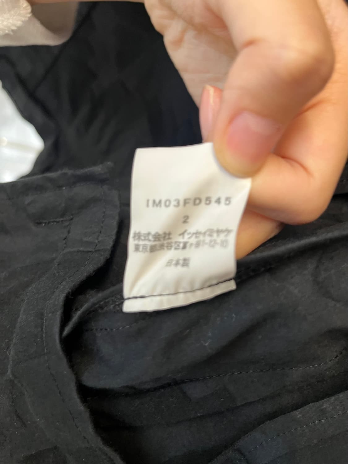 Issey Miyake Black Two-Button Jacket 상품이미지4