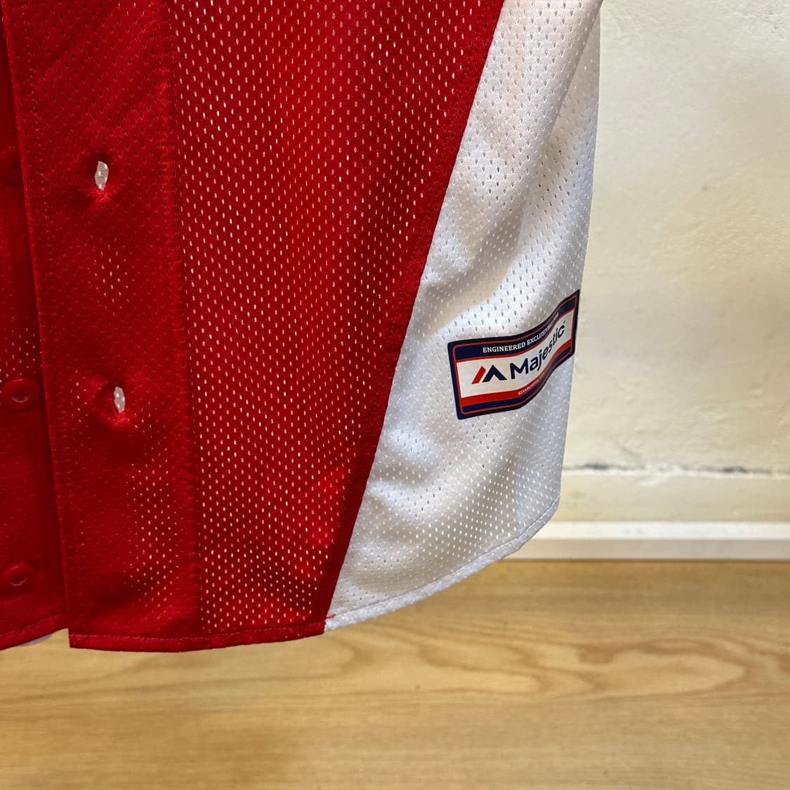 마제스틱 KIA 타이거즈 야구 유니폼 레드 95 상품이미지2