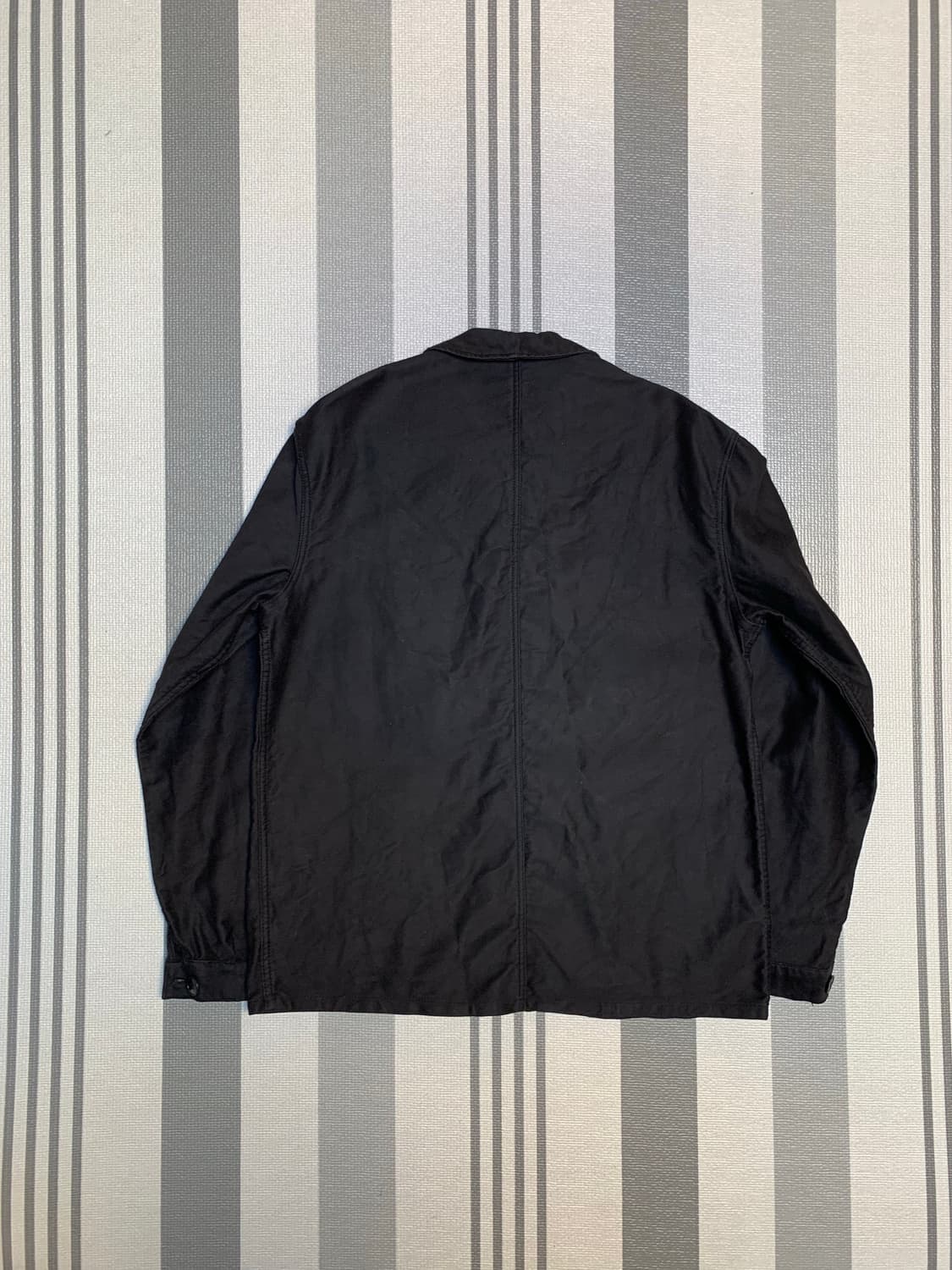 [46]60‘s Adolphe Lafont 블랙 몰스킨 자켓 상품이미지2